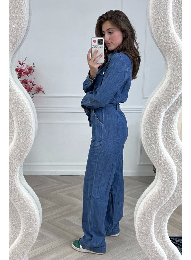 Musthave Denim Jumpsuit - Jeans Blue