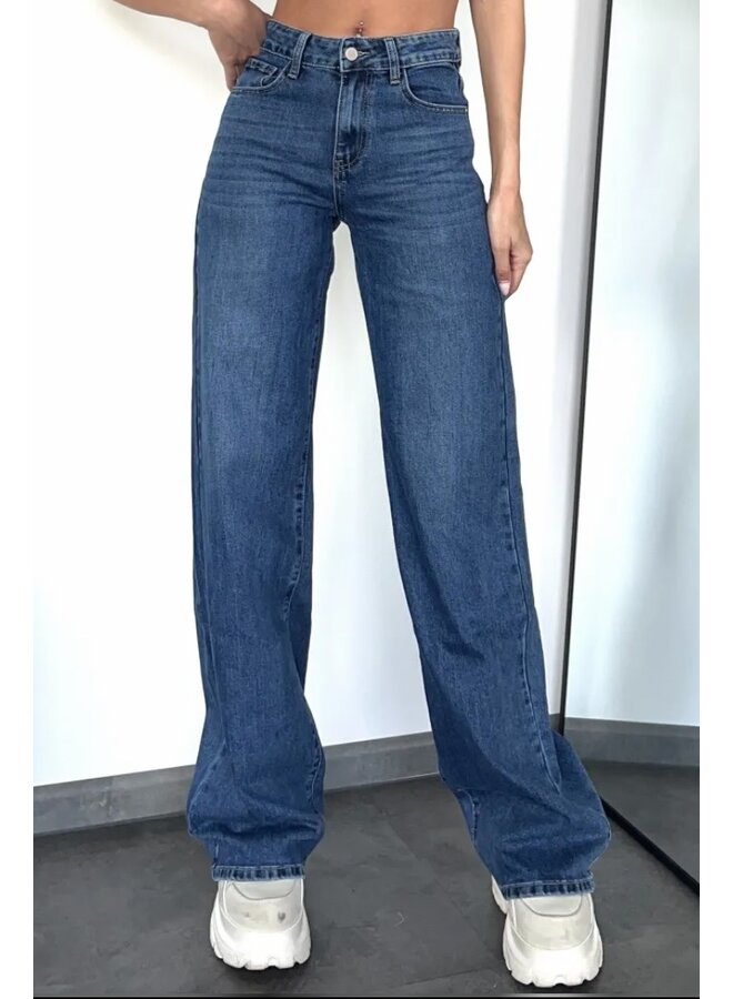 Tall Straight Leg Jeans - Dark Blue