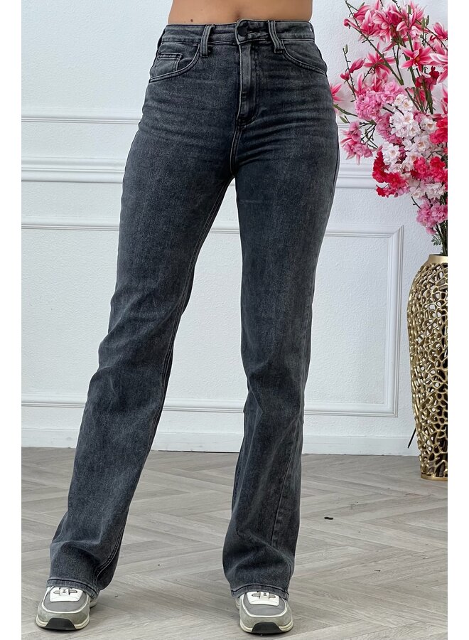 Tall Straight Leg Jeans - Grey