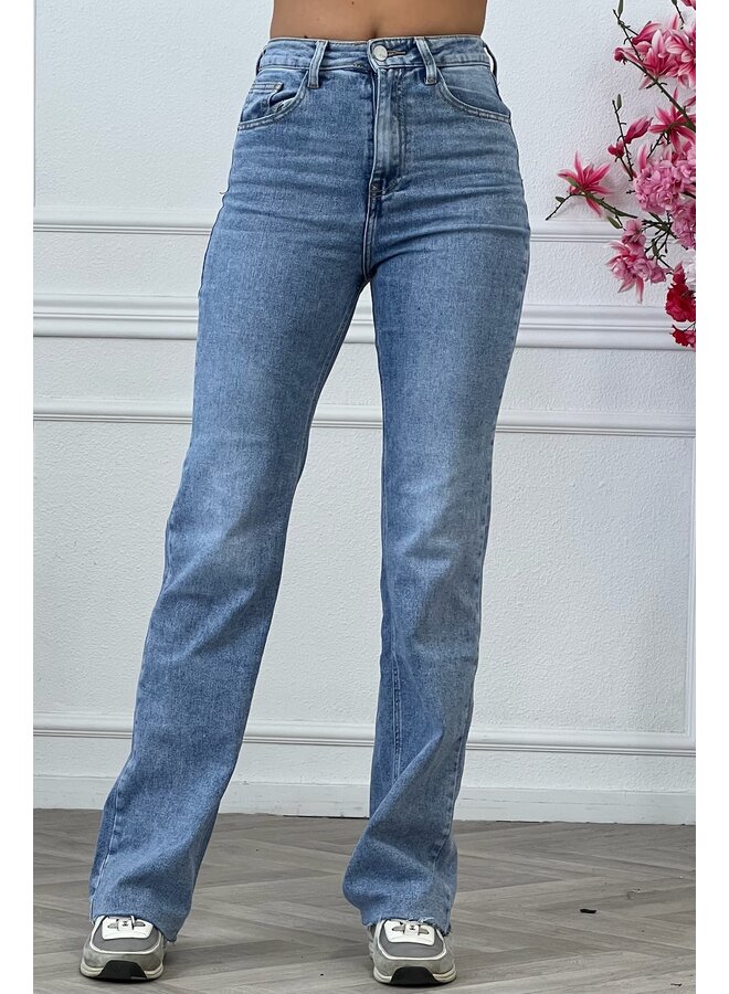 Tall Straight Leg Jeans - Light Blue