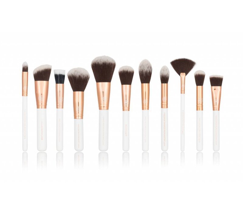 Boozy Cosmetics Rose Gold BoozyBrush 11 pc Precision Face Set