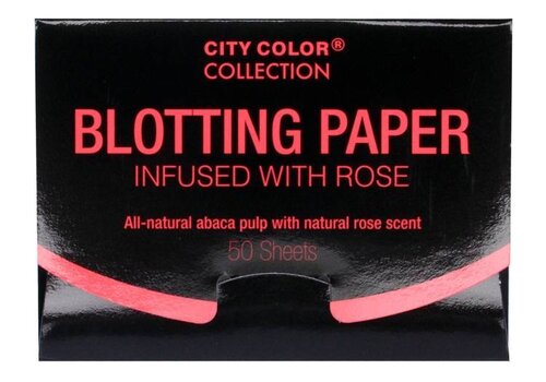 City Color Blotting Paper Infused with Rose