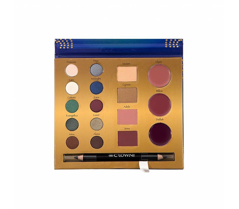 Crown Brush Pro Travel Palette Nova