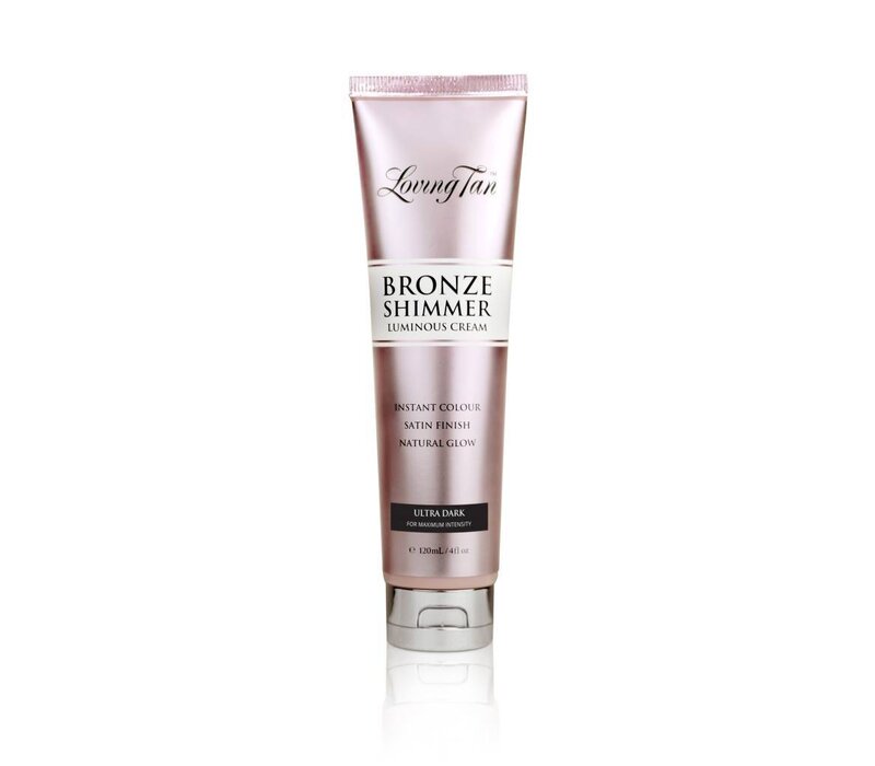 Loving Tan Bronze Shimmer Luminous Cream Ultra Dark 120ml.