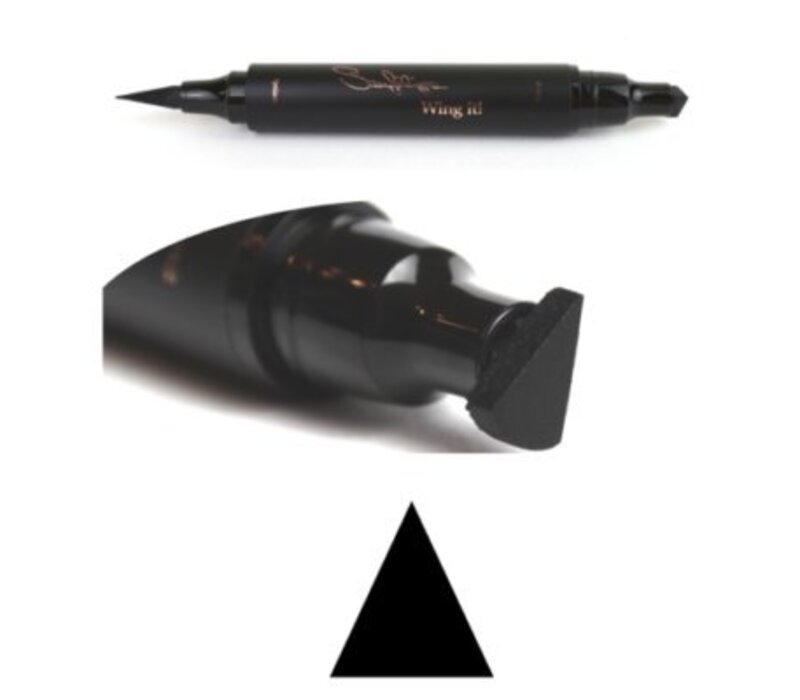 Sanfilippo Wing it! Eyeliner Thick Stamp Black
