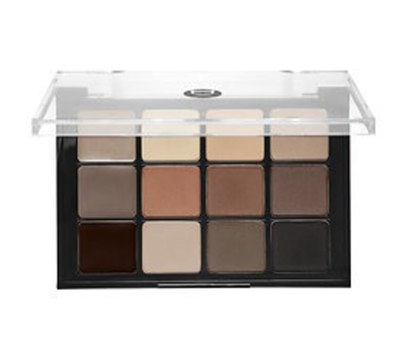Viseart 12 Eyeshadow & Eyebrow Palette 00 Structure