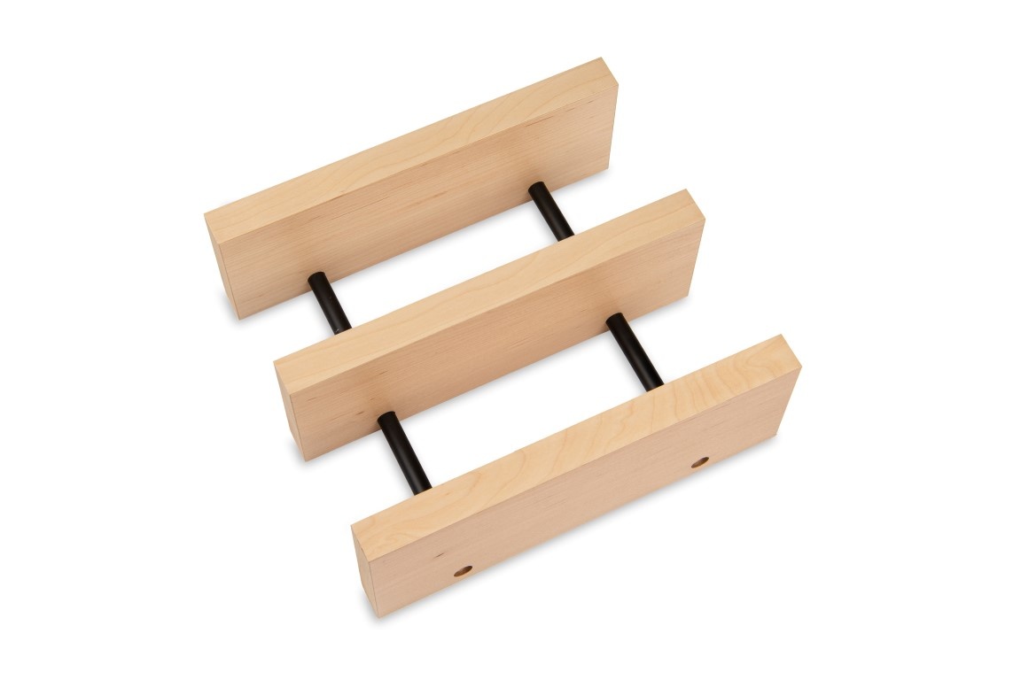 Veneered Wood Grill Element Dowel Maple 3-120-31-120