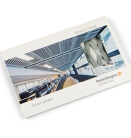 Stretch Metal Sample LD8 White