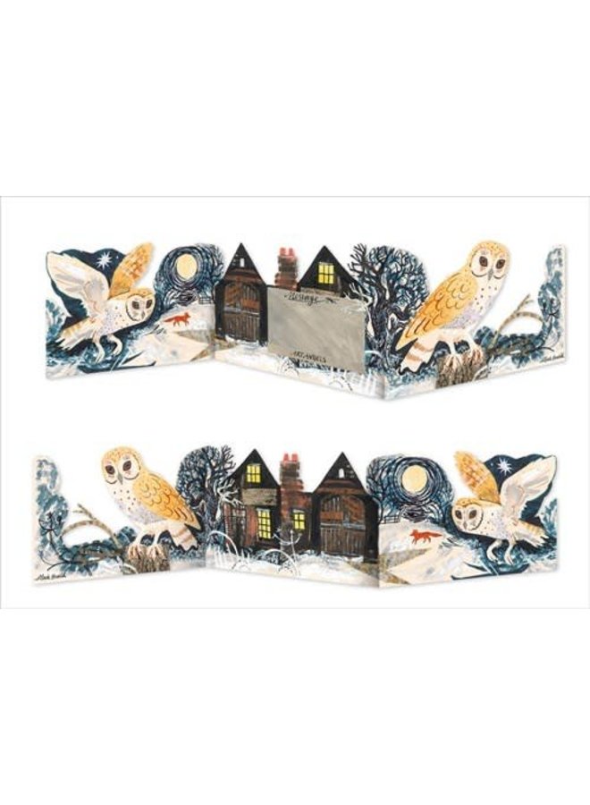 Barn Owl 3D Card Mark Hearld