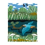 Kingfisher card by Carry Akroyd