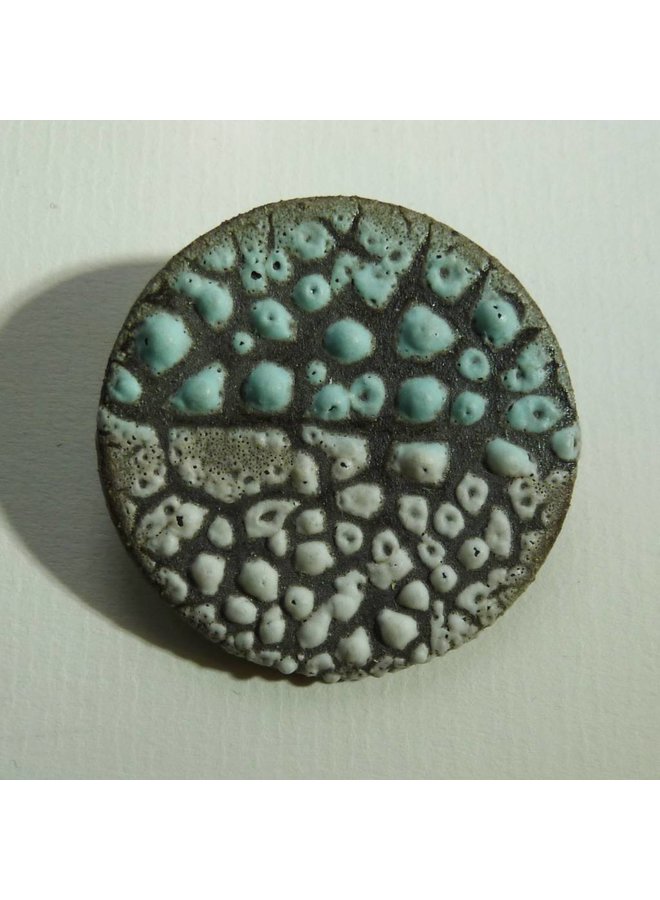 Ceramic  stoneware  Brooch