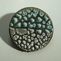 Ceramic stoneware Brooch