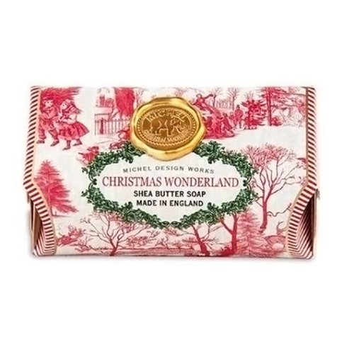 Michel Design Works Christmas Wonderland Large Bath Shea Soap Bar Michel Design Works Christmas Wonderland Large Bath Shea Soap Bar