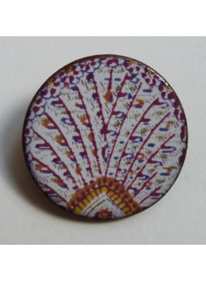 Fan Warner  brooch