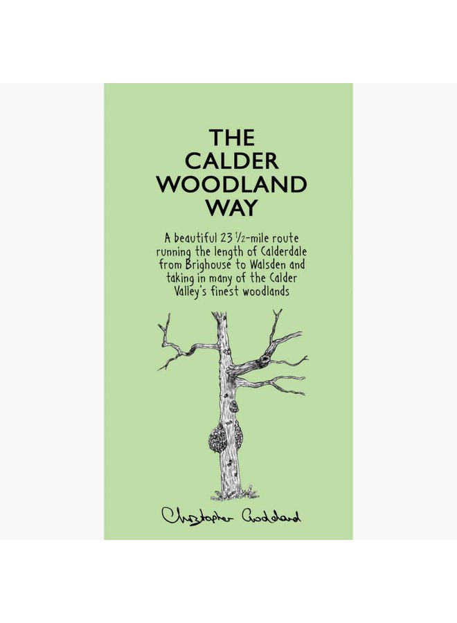 El mapa de Calder Woodland Way