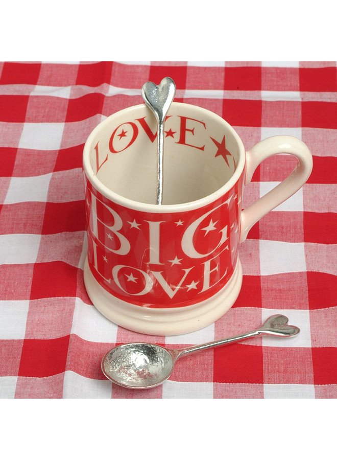 Heart Pewter Teaspoon