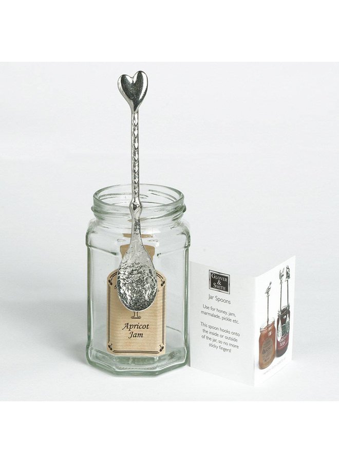 Heart Long Jar Spoon