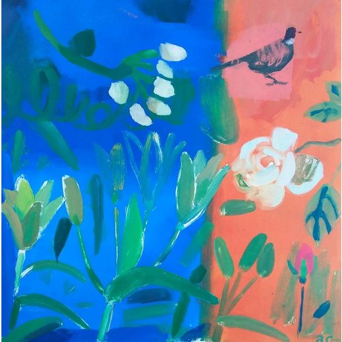 Adrienne Craddock Tag Lillies und Fasan Adrienne Craddock Tag Lillies und Fasan