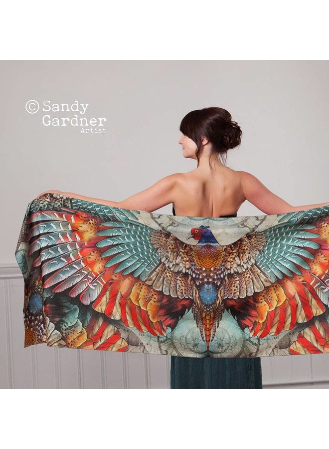 Fasan Phoenix tragbare Kunst Wrap