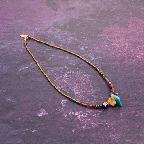 Katherine Bree Fragment Multi Mineral Halskette Katherine Bree Fragment Multi Mineral Halskette