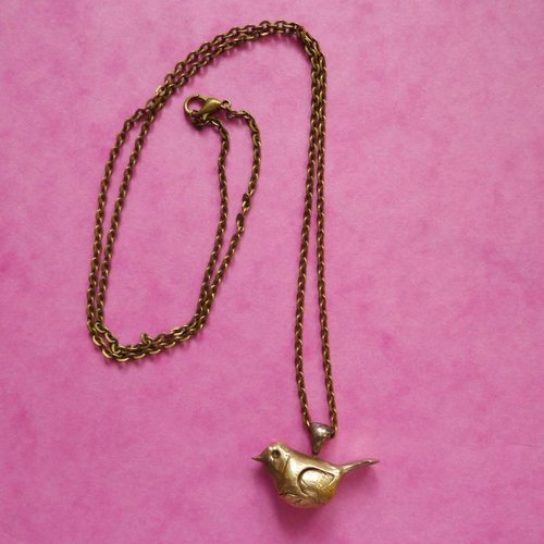 Xuella Arnold Bronze Bird necklace Xuella Arnold Bronze Bird necklace