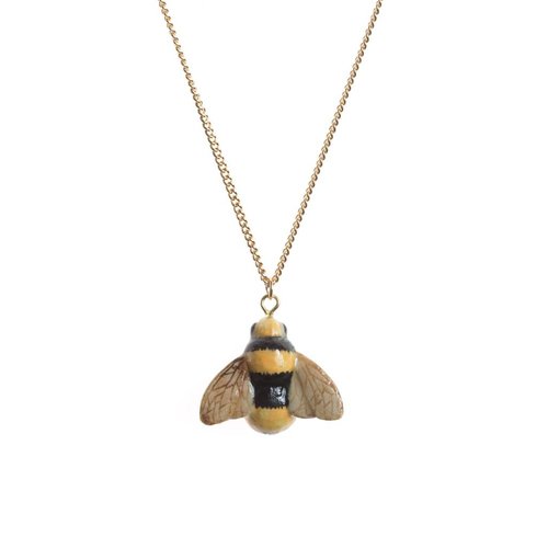And Mary Bee ketting handbeschilderd porselein And Mary Bee ketting handbeschilderd porselein