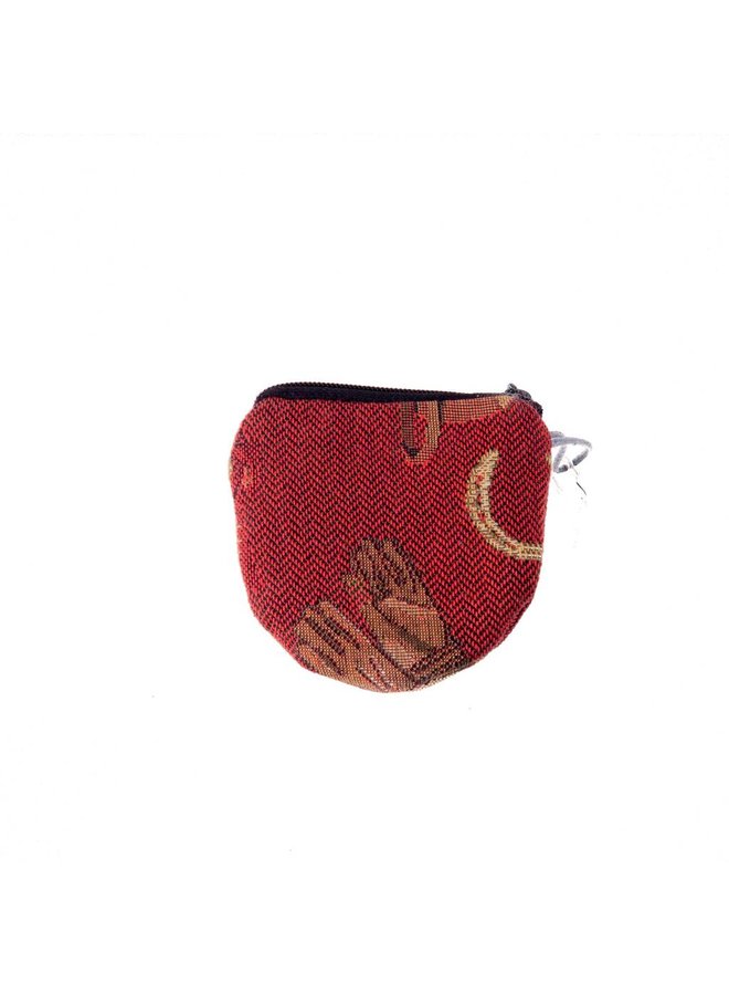 Race Horse Tapestry Keyring Purse