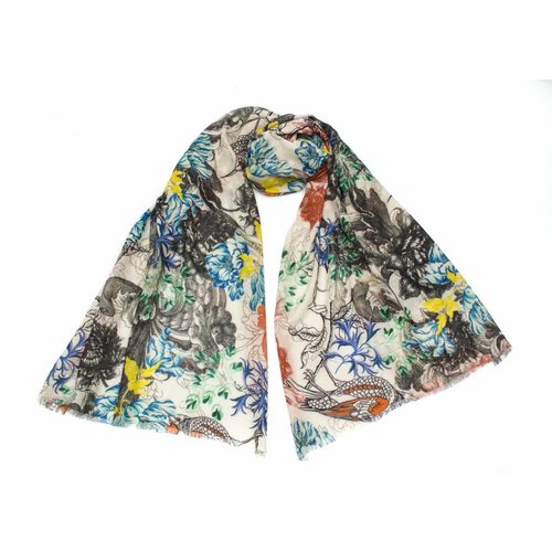 P J Studio Cecilia fine wool and silk Scarf P J Studio Cecilia fine wool and silk Scarf