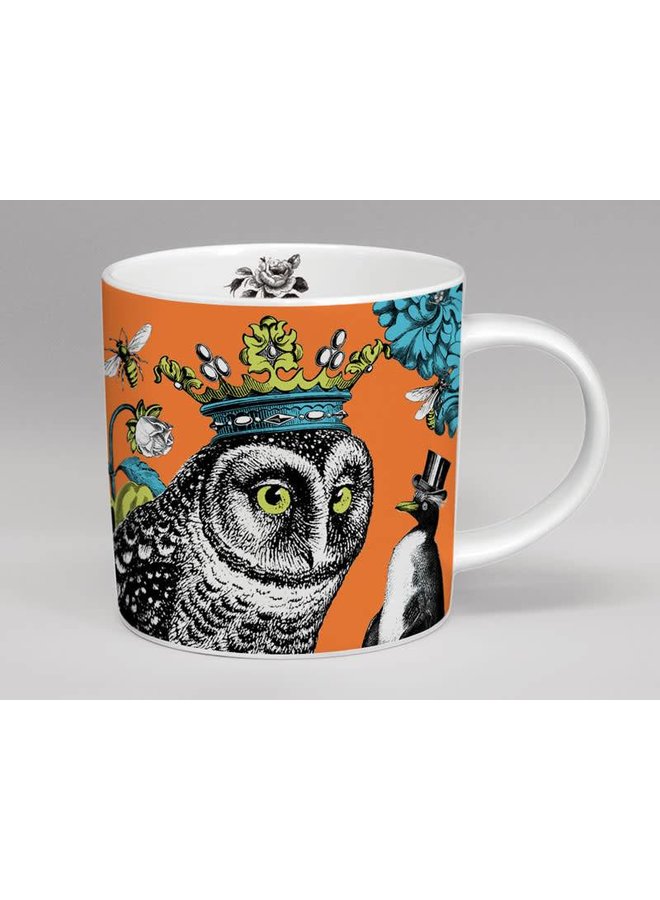 Menagerie-Eulenschrei großer Becher