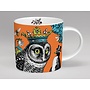 Menagerie owl hoot orange large mug 08