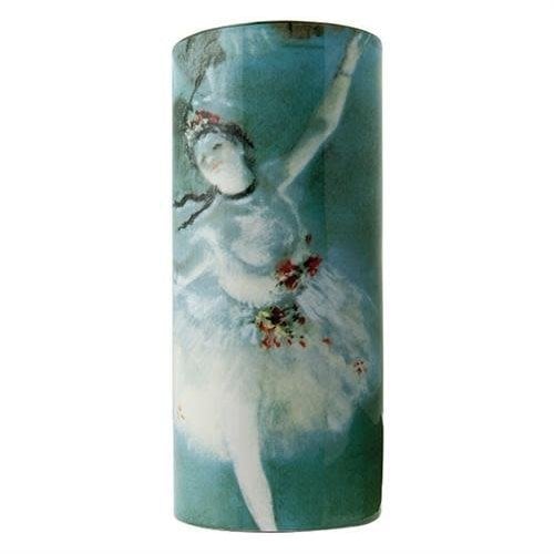 Dartington Crystal Ltd Degas Ballerina Silhouette Art Vase 037 Dartington Crystal Ltd Degas Ballerina Silhouette Art Vase 037