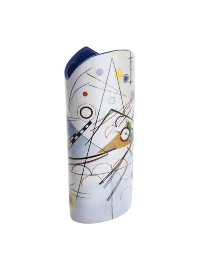Kandinsky Composition VIII Silhouette Art Vase 028