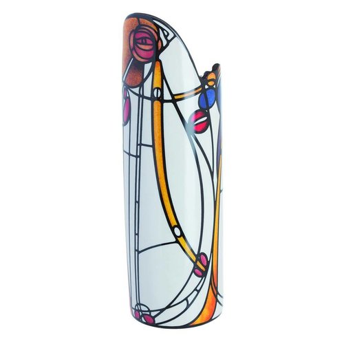 Dartington Crystal Ltd Mackintosh Rose Silhouette Art Vase 023 Dartington Crystal Ltd Mackintosh Rose Silhouette Art Vase 023
