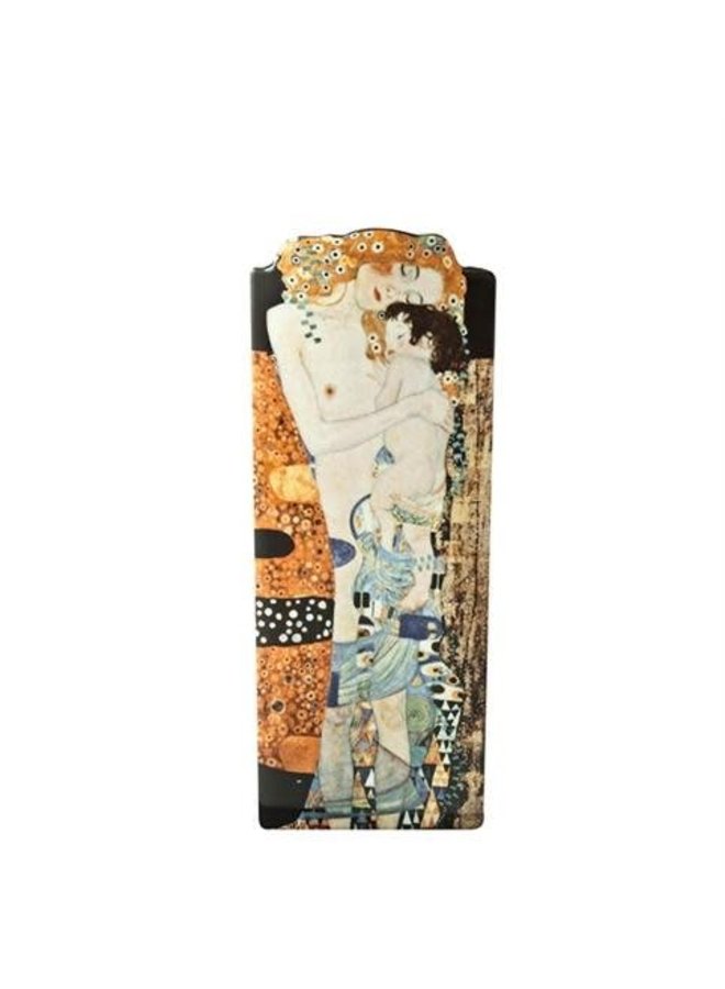 Klimt Three Ages of Woman Silhouette Art Vase 026