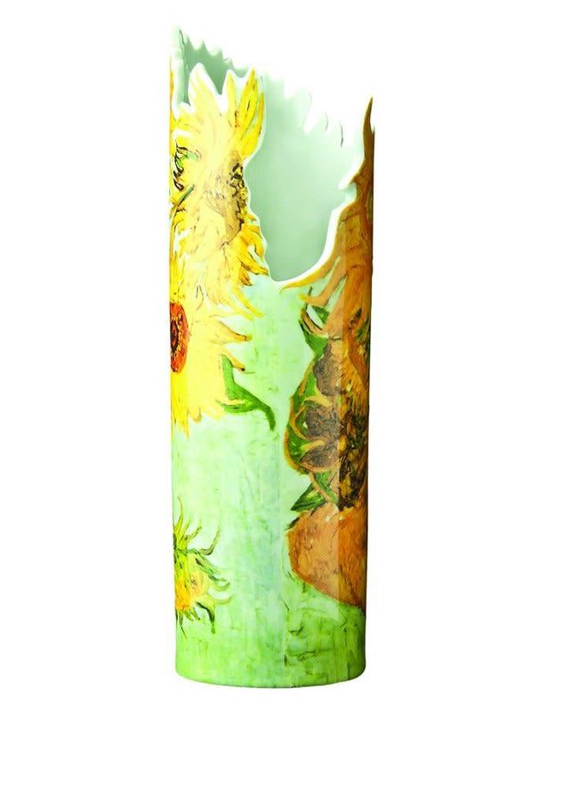 Van- Goghsonnenblumen-Schattenbild-Kunst-Vase 024