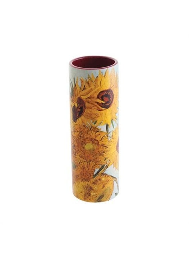 Van Gogh Sunflowers Small  Art Vase ceramic