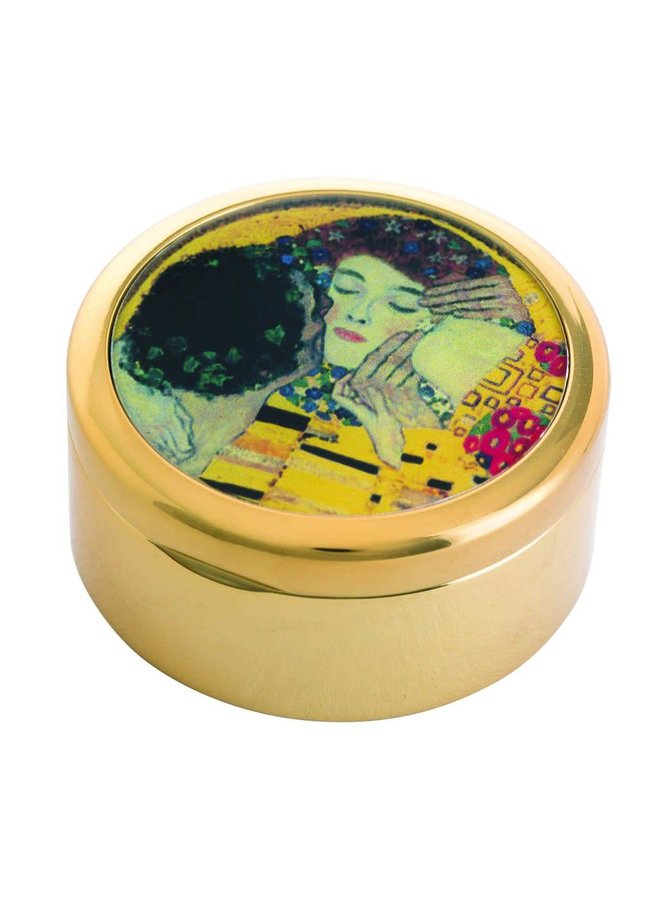 Klimt Kiss Trinket Box with mirror 003