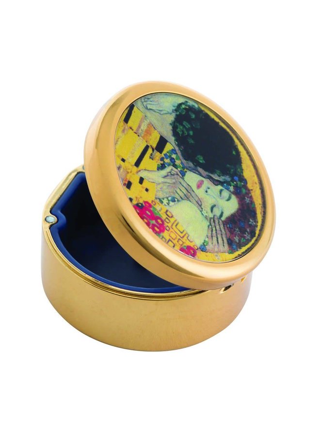 Klimt Kiss Trinket Box with mirror 003