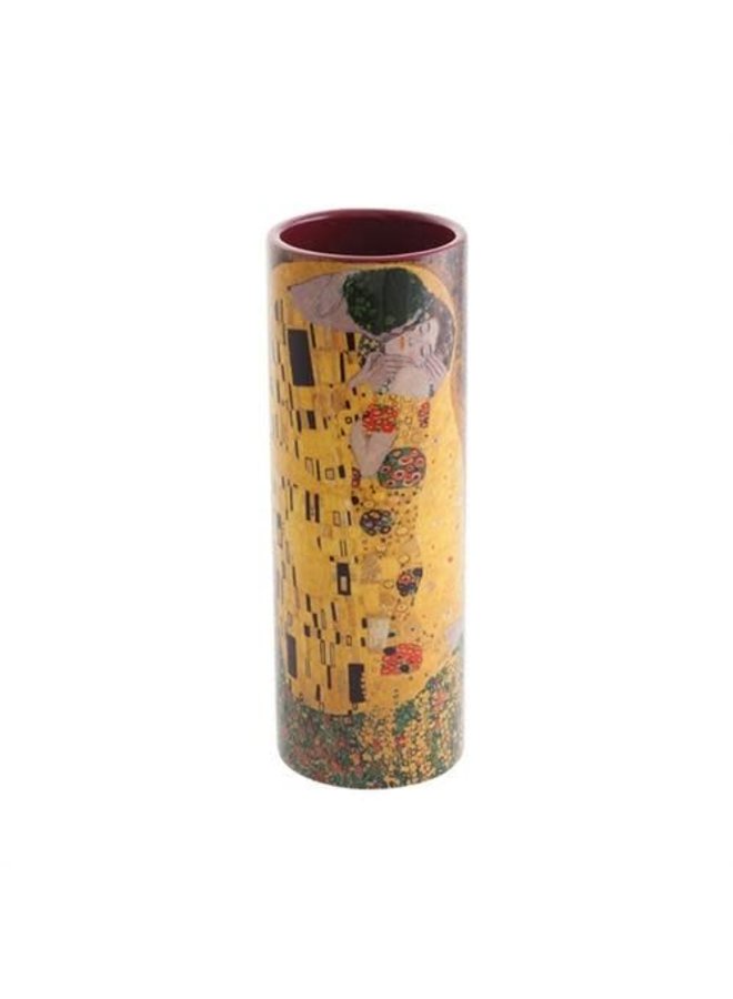 Klimt The Kiss Small  Art Vase 011