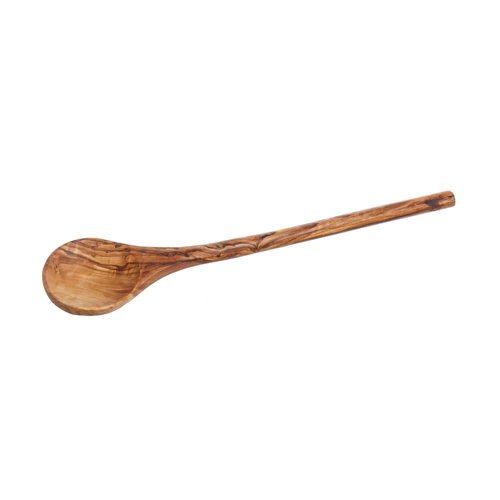 Naturally Med Olive Wood Round Spoon 014 Naturally Med Olive Wood Round Spoon 014