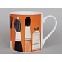 Gallery Mug Brushes Orange 022