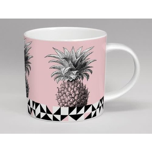 Repeat Repeat Treibhaus-Ananas-Rosa-Tasse Repeat Repeat Treibhaus-Ananas-Rosa-Tasse