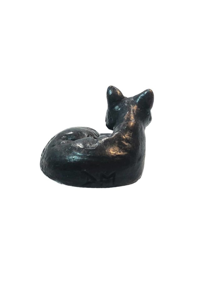 Fox Lying bronze 52