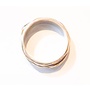 Medium wrap silver ring