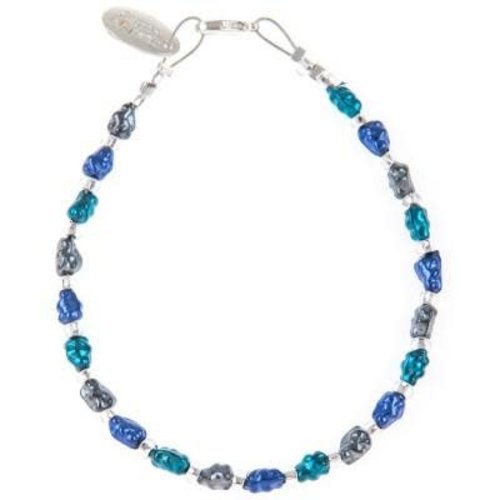 Carrie Elspeth Collar Mini Foil - Ocean Blues Carrie Elspeth Collar Mini Foil - Ocean Blues