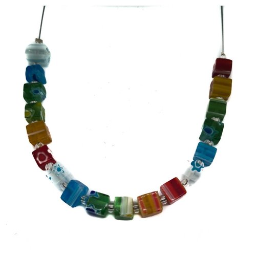 Carrie Elspeth Halskette Daisy Cube Links - Regenbogen Carrie Elspeth Halskette Daisy Cube Links - Regenbogen