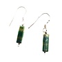 Earrings Metallic Rectangles -