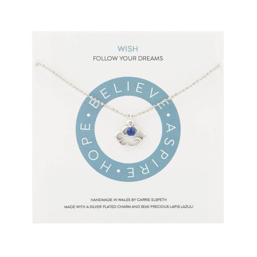 Carrie Elspeth Wish Mantra Necklace Carrie Elspeth Wish Mantra Necklace