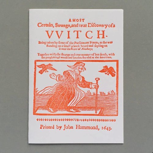 Keyhole Collection VVitch hand crafted letterpress card Keyhole Collection VVitch hand crafted letterpress card
