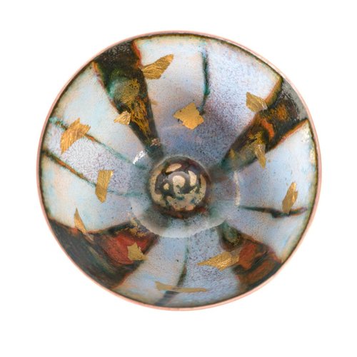 Pat Johnson Enamelled Copper Bowl 157 Pat Johnson Enamelled Copper Bowl 157